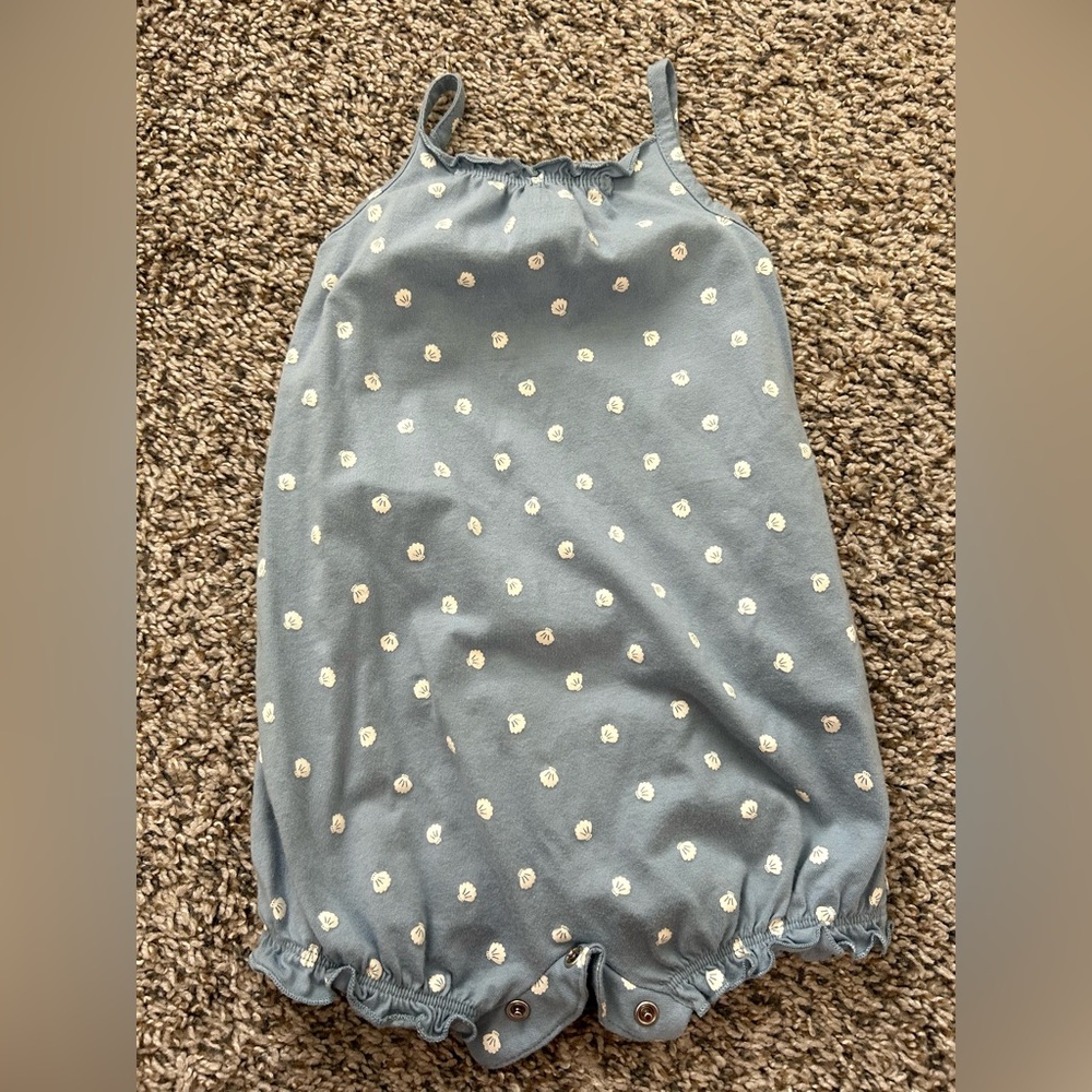 Carter’s Baby Girl Sea Shell Romper